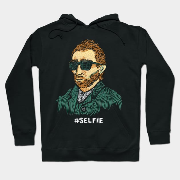 Van Gogh, Master of the Selfie Hoodie by Boots